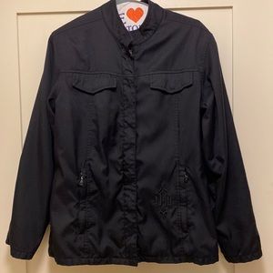 Harley-Davidson cotton jacket with subtle dragon embroidery